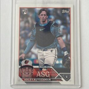 Topps Adley Rutschman Rookie Baseball Card